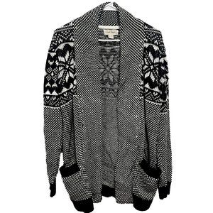 Nordic Print Cardigan